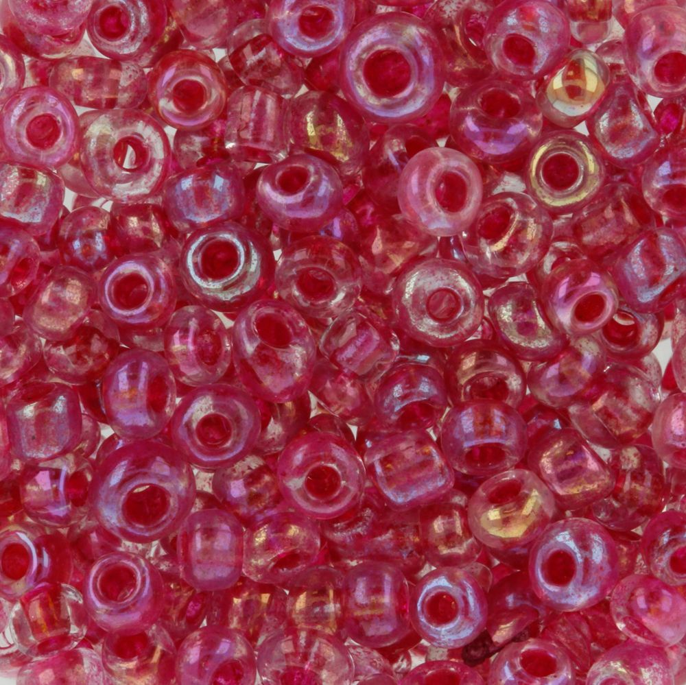 Бисер Zlatka 8/0 (2.9 мм), 100 г (10х10 г), №0203 бордовый, GR