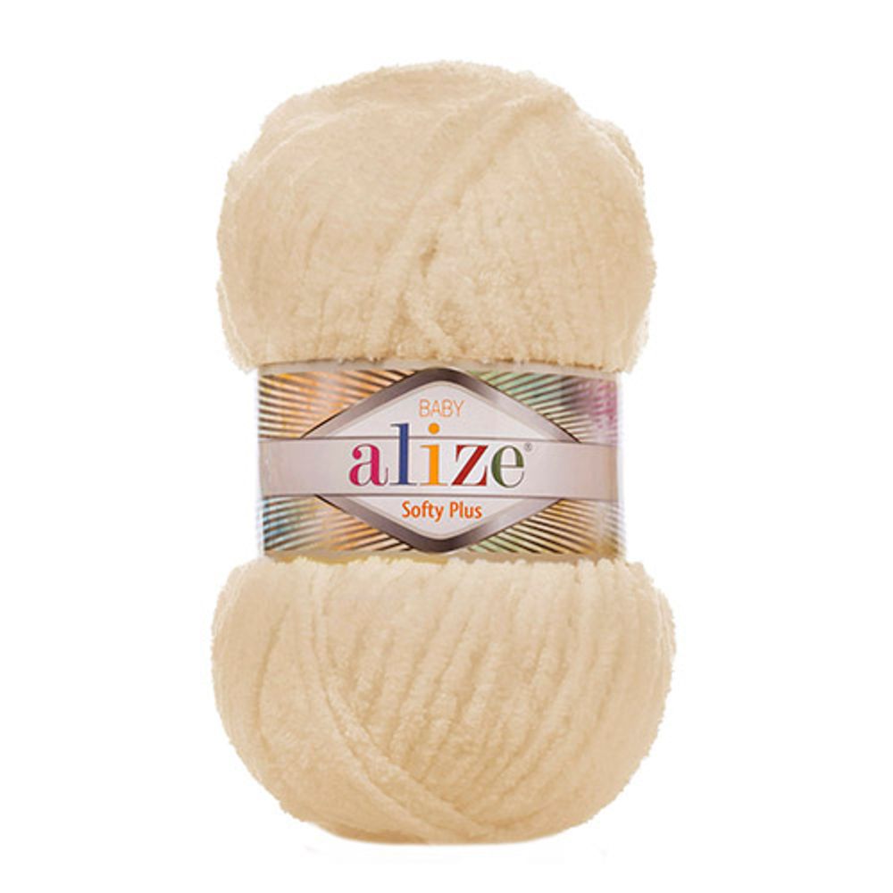 Пряжа Alize (Ализе) Softy Plus / уп.5 мот. по 100 г, 120м, 310 шампань A
