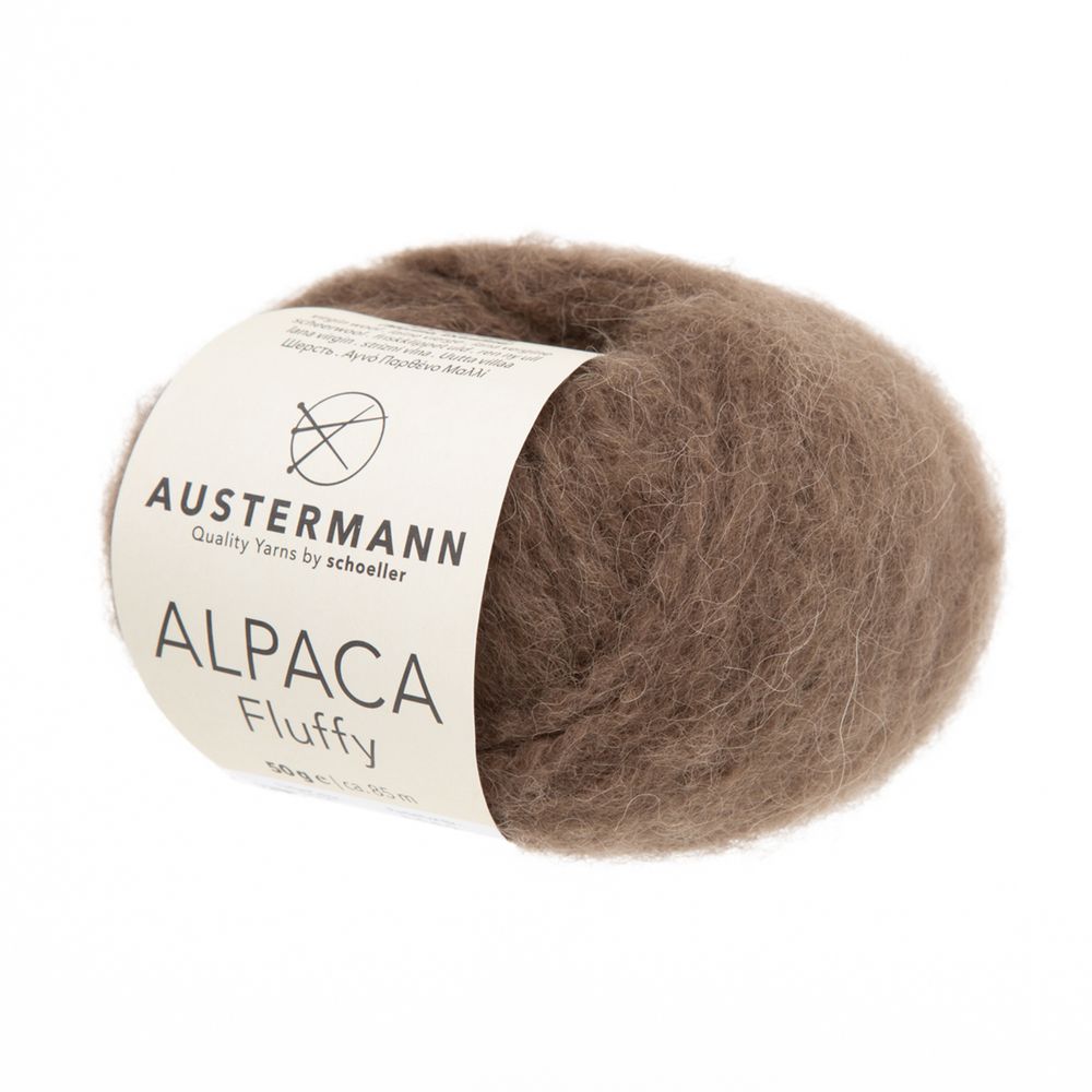 Пряжа Austermann (Аустерманн) Alpaca Fluffy / уп.10 мот. по 50 г, 85 м, 12019