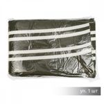 Подвяз (довяз) трикотажный 14.0х100 см, олива с белыми полосами, двухслойный, 100% п/э, 1 штука