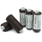 Нитки швейные бытовые Bestex 40/2, 365 м (400 ярд) / 10 кат., 388 шоколадный