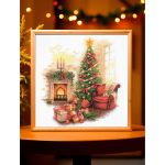 Набор для вышивания нитками Риолис, Накануне волшебства 30х30см