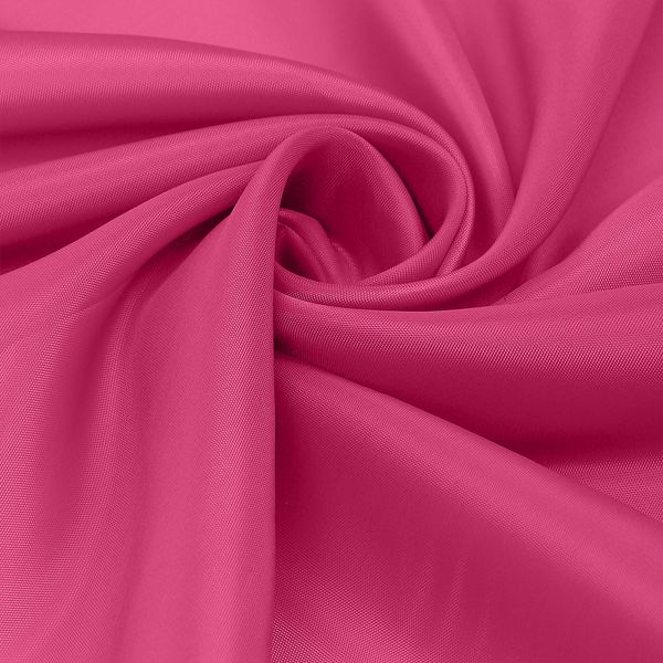 Ткань подкладочная (таффета) С190Т, 53 г/м², 150 см / 1 метр, розовый S312 (2230)