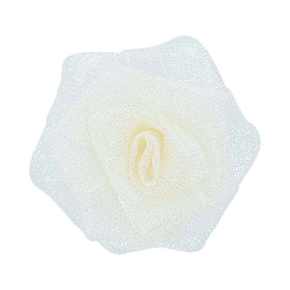 Цветочки пришивные 3х3 см, 6 шт, №003 бледно-кремовый, Blitz 73