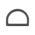 Полукольцо литое металл внутр. 25 мм, 10 шт, 06 черн.никель, GH 22/25, Gamma