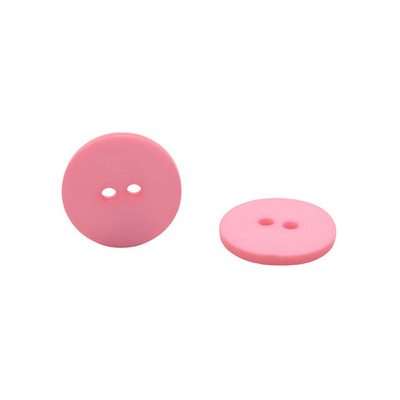 Пуговицы 2 прокола 28L, 18 мм, (Pink (розовый)) NE63, 72 шт