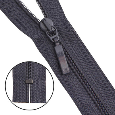 Молния спираль (витая) Arta Т5 (5 мм) 1 зам., н/раз., 18 см, цв. 301 графит, уп.10 шт