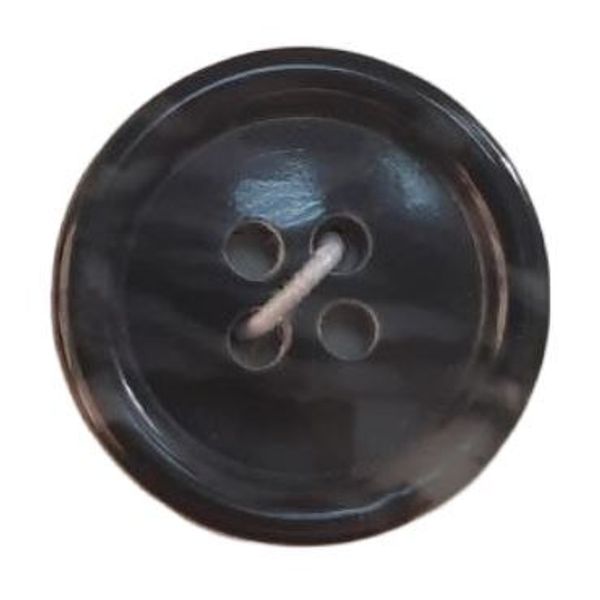 Пуговицы Bogazici 4 прокола 24L = 15 мм, 1055 серый (мрамор), 100 шт