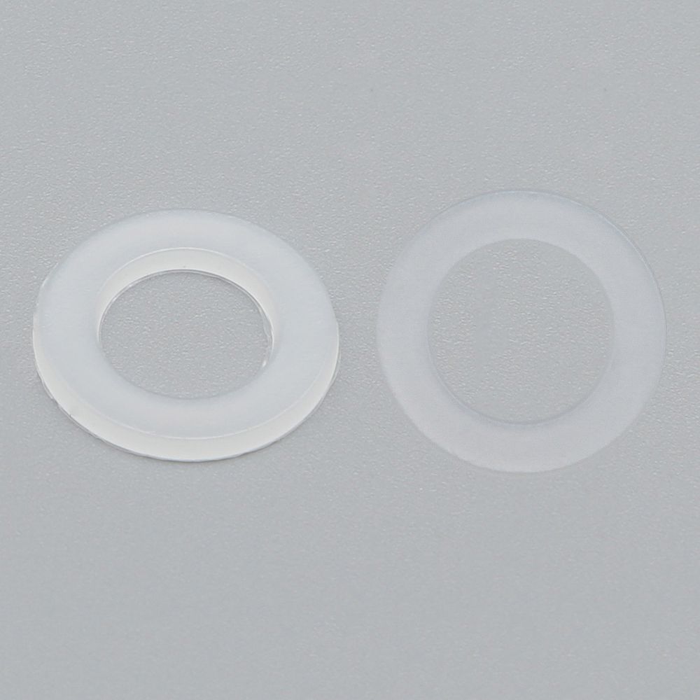 Кольцо уплотнительное пластик под блочку/ люверс ⌀7.3 мм, h5.41 мм (№5), ≈1000 шт, New Star