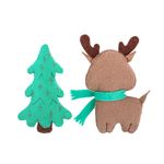 Набор для шитья игрушки Лесной олененок 10 см, Miadolla TF-0233