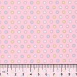 Ткань для пэчворка Peppy Молочные сны фланель, отрез 100х110 см, 175 г/м², МС-08 розовый, Peppy