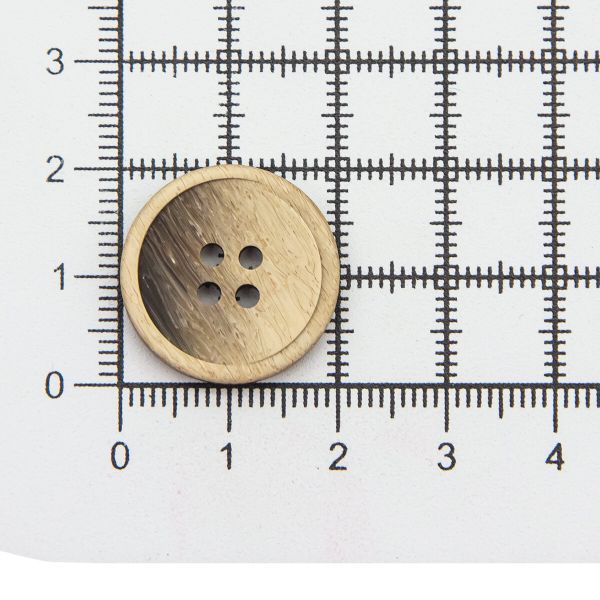 Пуговицы 4 прокола мужская костюмные 391387/4 32 (3904 св.коричневый), 50 шт