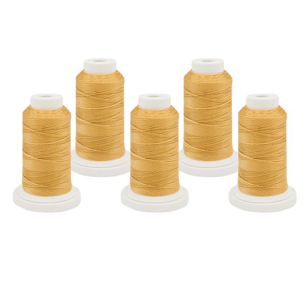 Нитки филаментные 420D/3, 137 м, Астра, 2004 золото