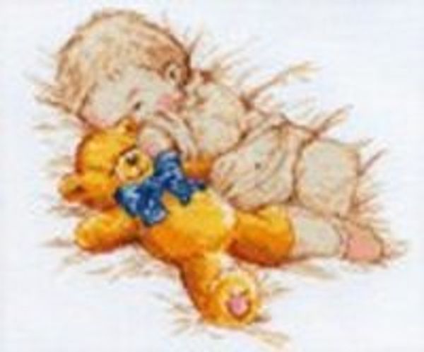 Набор для вышивания нитками Алиса, Сынишка 25х22 см