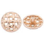 Пуговицы на ножке 36L=23 мм, металл, Gold (золотой), 10 шт, MP11