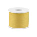 Лента (тесьма) шелковая 7.0 мм / 45.5±0.5 метров, №021 желтый, Gamma SR-7