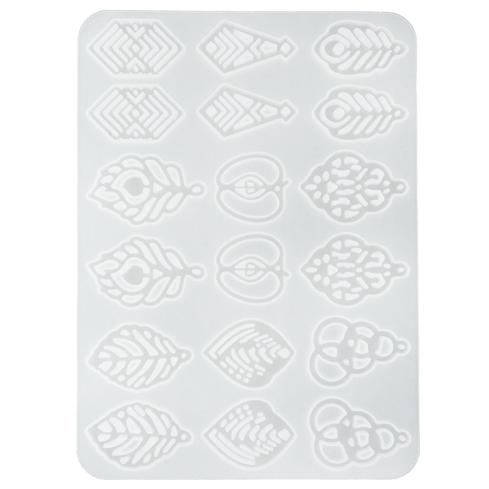 Форма силиконовая для эпоксидной смолы 01, Love2art SMER-08