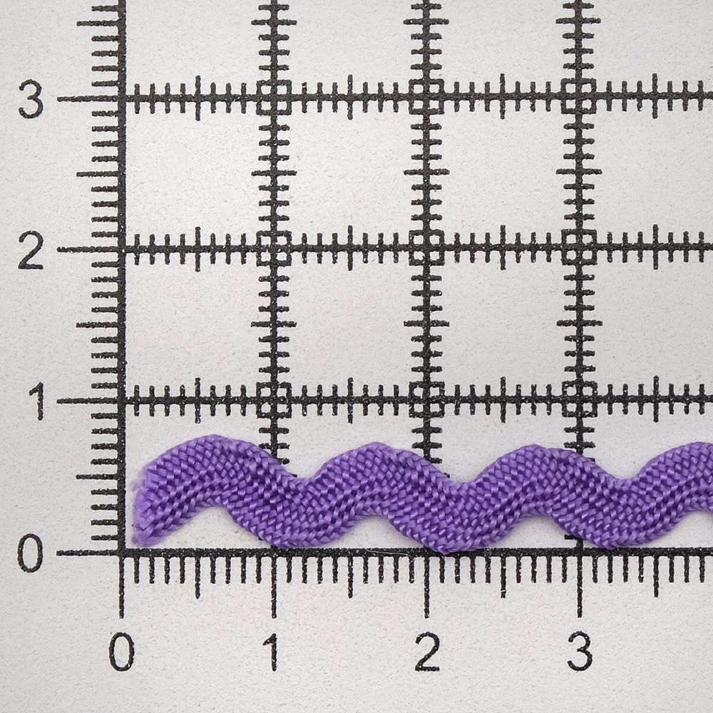 Тесьма вьюнчик 5мм / 20м (фиолетовый), С3582(С3581)