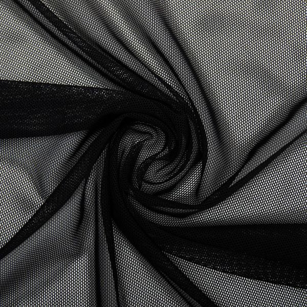 Сетка подкладочная 90 г/м², 155 см / 4-5 кг, Р.28318.02, цв.02 черный