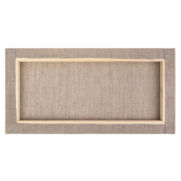 Холст грунтованный на подрамнике 20х40 см, 340 г/м², 2 шт, мелкозернистый, Vista-Artista PLFG-2040