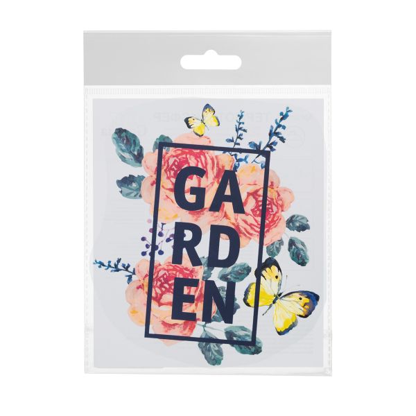 Термотрансфер, 1 шт, М-231 garden 15х13 см, Gamma M №02