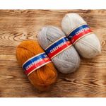 Пряжа Камтекс Северянка / уп.10 мот. по 100 г, 150 м, цв.127 грильяж