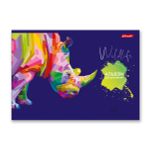 Альбом для рисования 100 г/м², A4 29х20.5 см, 40 л. на скобе, 5 шт, 000233 Радужный зверь, Светоч 40АЛСК4_1_3_9