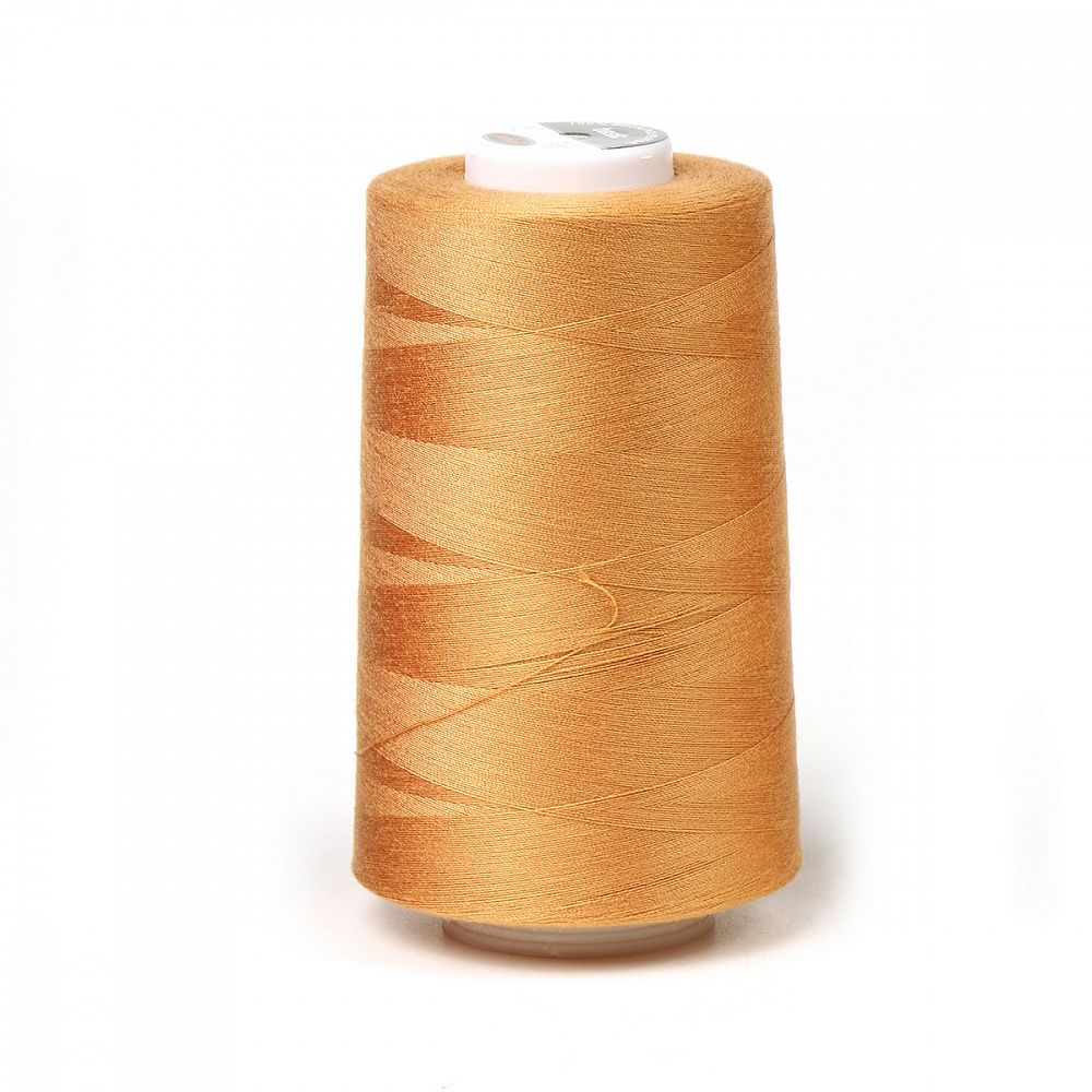 Нитки швейные Max 40/2, 4570 м (5000 ярд), 376 рыжий / 1 бобина