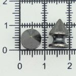 Хольнитены джинсовые ⌀8 мм, h=10 мм, чер.никель мет. пика, 50 шт