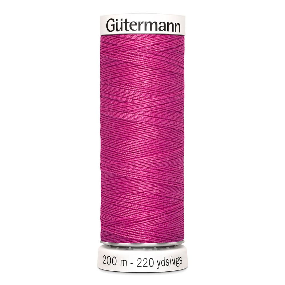 Нитки универсальные Gutermann Sew-all 100 (200 метров), 5 кат. | 733 розовая фуксия