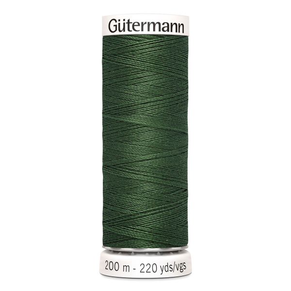 Нитки универсальные Gutermann Sew-all, 200м, 561 серо-зеленый, 5 катушек