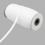 Резинка бельевая (бретелечная) 9.0 мм / 65.8 метров, белый