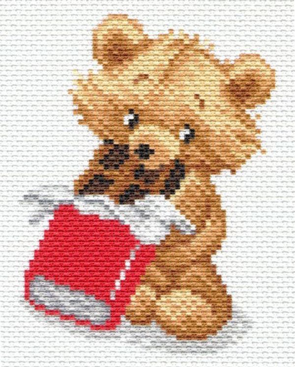 Набор для вышивания нитками Матренин Посад, 16х20 Сладкоежка