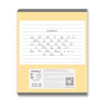 Тетрадь ученическая школьная пластик. обложкой 180 мкм. с трафарет. печатью, цвет.запечат.титул лист A5 12 л. на скобе 65 г/м², белизна 100% 25 шт линия, 01447 Давай дружить, Светоч Т181