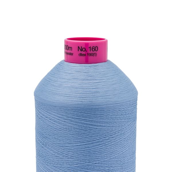 Нитка текстурированная Gutermann E 151, 10000 м, 715328, 143 серо-голубой, 1 катушка