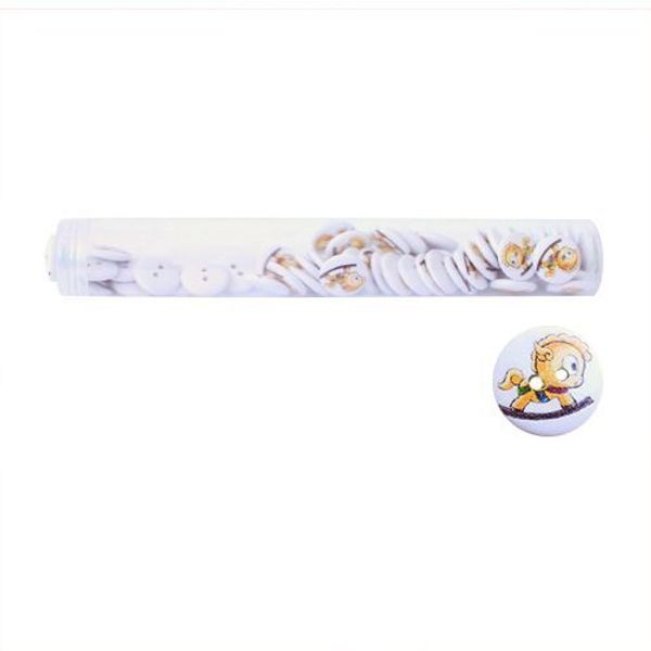 Пуговицы деревянные Мультяшные персонажи 18мм 50 шт, Лошадка 1