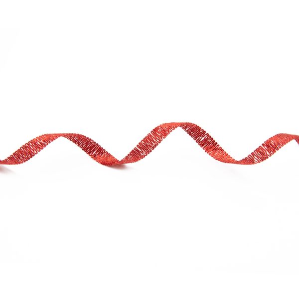 Лента металлизированная 5.0 мм / 25±1 метров, красный, Blitz С3429Г17