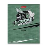 Тетрадь ученическая школьная, выборочный лак, A5+ 12 л. на скобе, 25 шт, клетка, 000354 Экстрим, Светоч 12ТСКд5_4_3_1