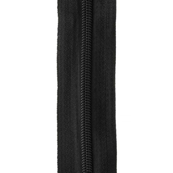 Молния рулонная спираль (витая) Т3 (3 мм) / 100 метров, 310 черный, Gamma