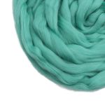 Шерсть для валяния мериносовая тонкая 100%, 100 гр. (411 мята)