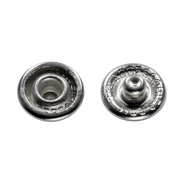 Часть кнопки рубашечной ⌀11 мм (C-часть), никель, 100 шт, S090525, BIG