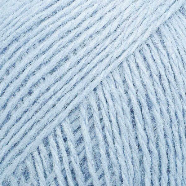 Пряжа Люблю вязать Фитнес 200 / уп.6 мот. по 50 г, 200 м, 570 голубой