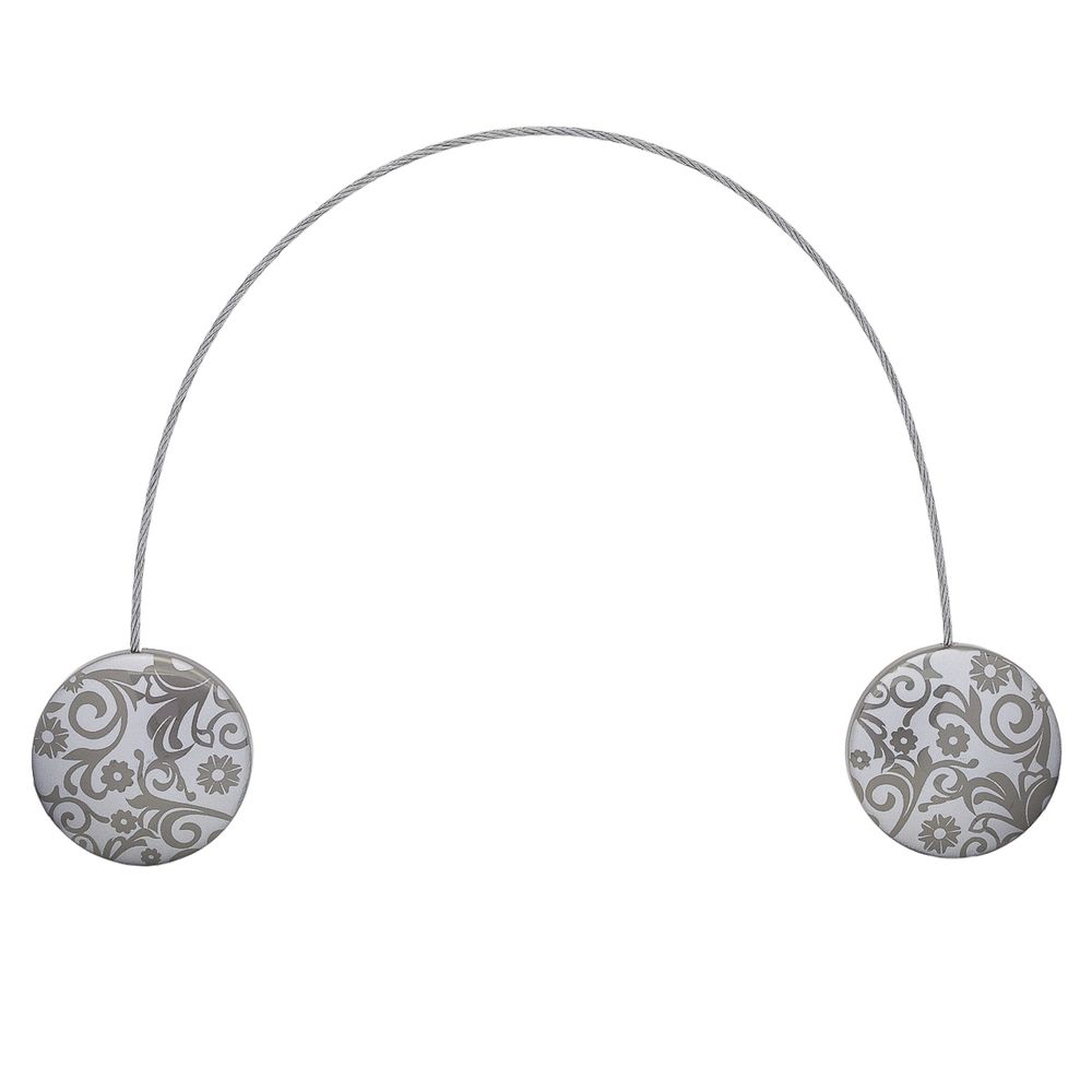 Клипсы для штор магнитные с тросом, 30см ⌀45, 26Т