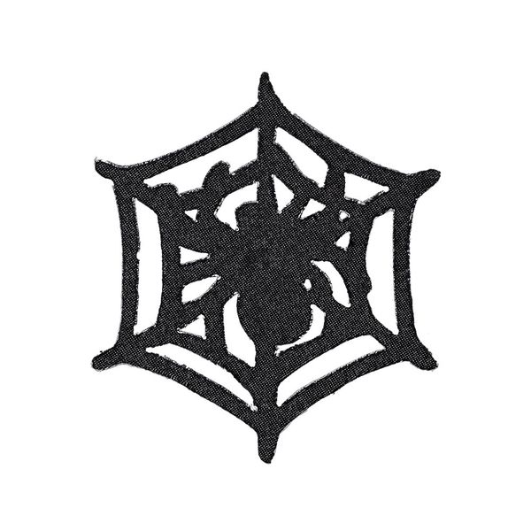 Термоаппликация №4/5, 5 шт, 4-29 паутинка черная, Blitz