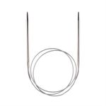 Спицы круговые металл ⌀4,5 мм, 100 см, с металлической леской, Gamma MKN