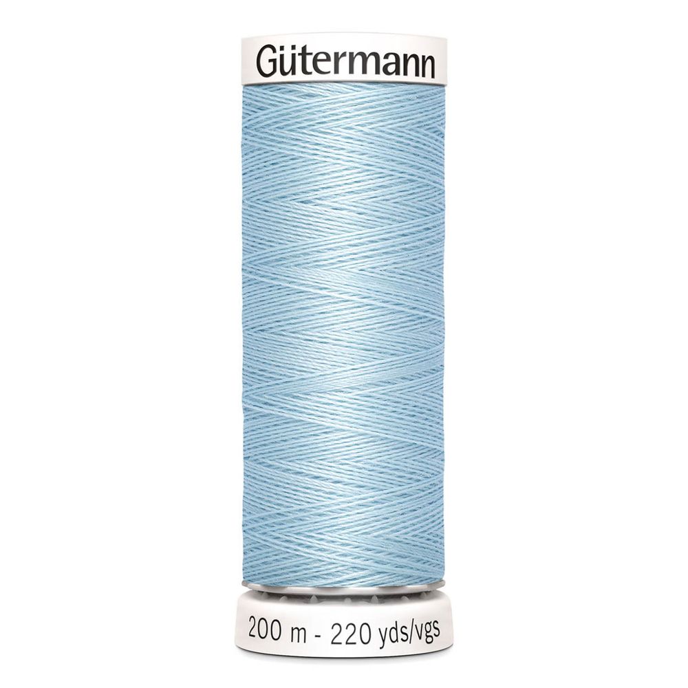 Нитки универсальные Gutermann Sew-all 100 (200 метров), 5 кат. | 276 бледно-голубой