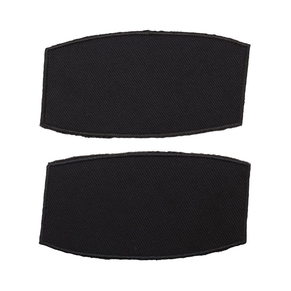 Термоаппликация 10х5,5см, уп., 2 шт, цв.черный