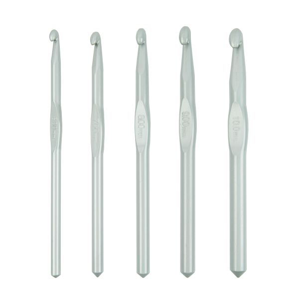 Набор крючков алюминий ⌀6-10 мм, мм 15 см, 5 шт, в чехле, 6.0; 7.0; 8.0; 9.0; 10.0 мм, Gamma CHT-02