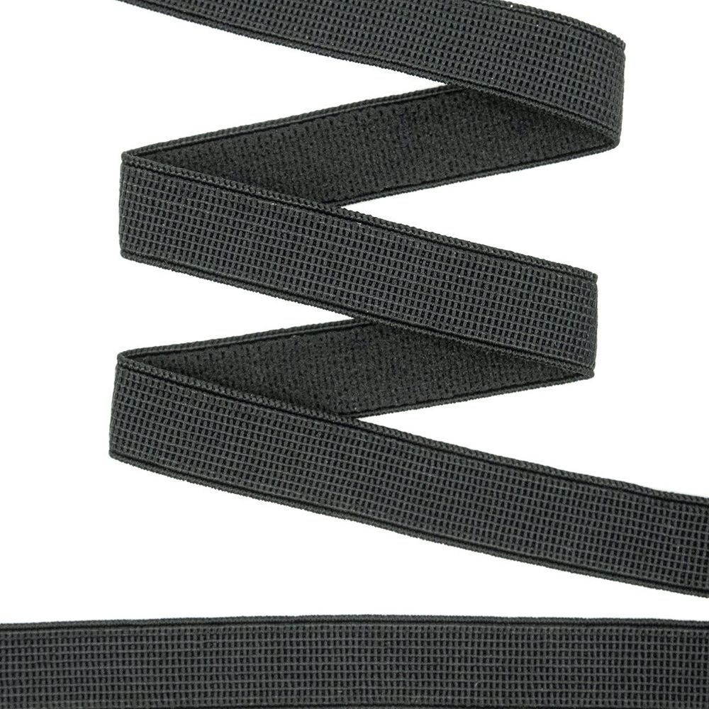 Резинка бельевая (бретелечная) 12.0 мм / 50 метров, черный, МL195.012