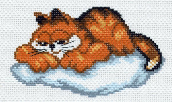 Набор для вышивания нитками Матренин Посад, 16х20 Сладкий сон